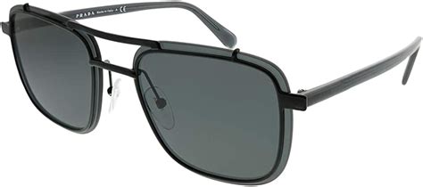 prada pr 59us|Prada Men's 0PR 59US Black/Grey One Size .